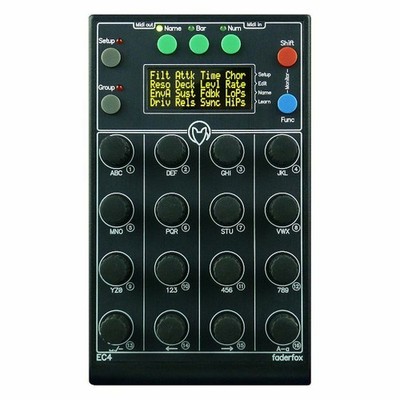 Faderfox Micromodul EC4 Encoder USB MIDI Controller