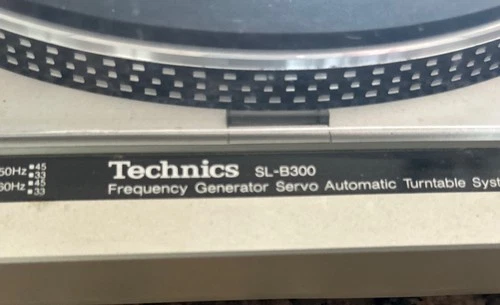 Vintage Technics Turntable Model SL-B300