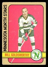 1972-73 Topps Bill Goldsworthy #115 - Minnesota North Stars - (Low Grade)