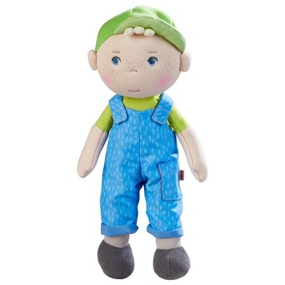 HABA Snug Up Till - 10'' Soft Doll, Machine Washable Baby Boy 10 inches, 