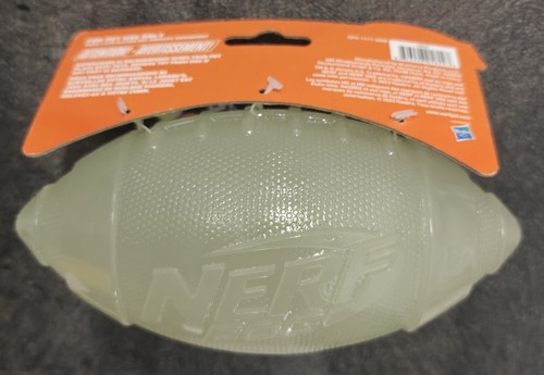 Nerf Dog Glow American Futbol Dog Toy Large - Picture 2 of 2