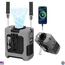 Wearable Portable Fan 5 Speeds 10000mAh Rechargeable Low Noise for