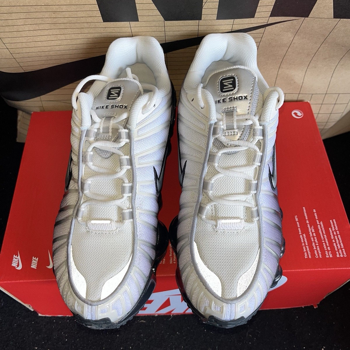 NEW Nike Shox TL 'Off Noir/Phantom' Gradient NBY IB7705-001 Women