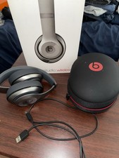 Beats by Dr. Dre Studio Wireless Over the Ear Headphones - Titanium - USED W BOX