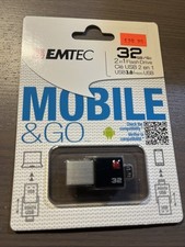 EMTEC MOBILE 32GB USB 3.0 MICRO 2.0 TWO in ONE FLASH DRIVE
