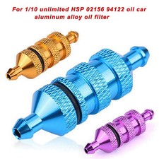 Aluminum Alloy Oil Fuel Filter For HSP 02156 94122 1/10 RC Model Car Spare Parts