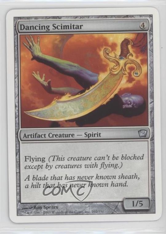 Dancing Scimitar Magic: 9th Edition #292 2005