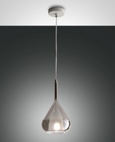 Pendelleuchte Esszimmer Rauchglas Ø20 Cm E27 Blendarm HäNgelampe KüChe