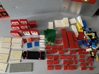 LOT LEGO VINTAGE LEGO maison travaux lot fenêtres portes toit rouge arbres années 80