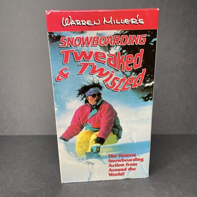 Warren Miller's Snowboarding Tweaked & Twisted (VHS, 1992