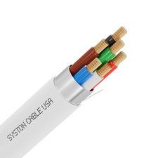Cable de alarma Syston 22/6 estación antirrobo de seguridad cable de cobre trenzado - escudo CMP