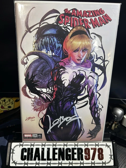 Amazing Spider-Man #26 LOBOS SIGNED w/ COA - SPIDER-GWEN