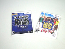 Rock Band: Vol. 1 & High School Musical Sing It! Complete w/ Manual, Tested