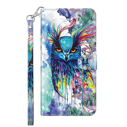 For LG K8 K10 2017 2018 Q6 X Power 2 G7 Q8 3D Painted Wallet Phone Case Stand - Picture 18 of 22