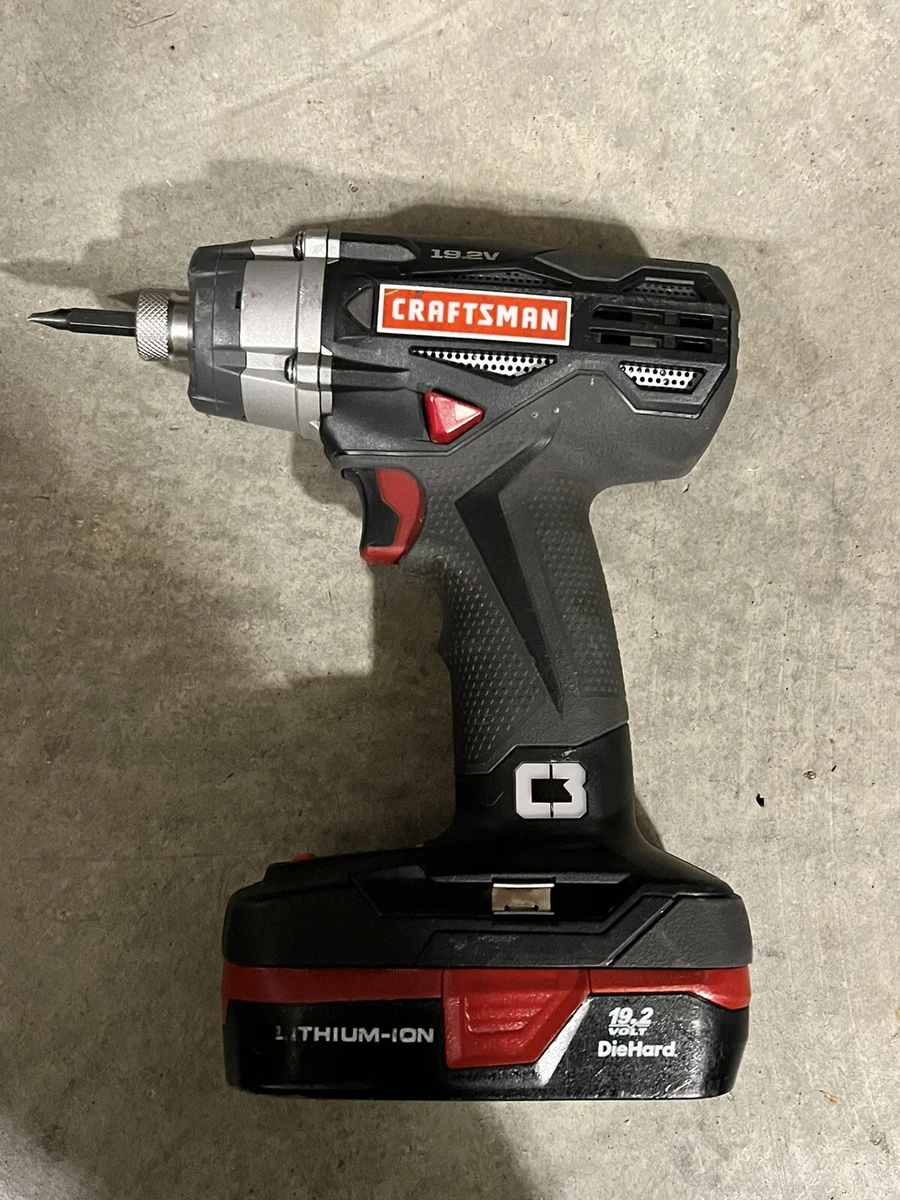 Craftsman 19.2 sale v impact driver