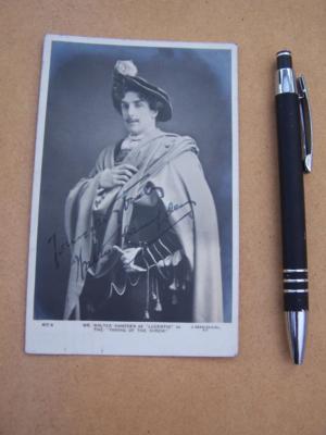 Walter Hampden  Autograph Signature ( code J21 )  please scroll down