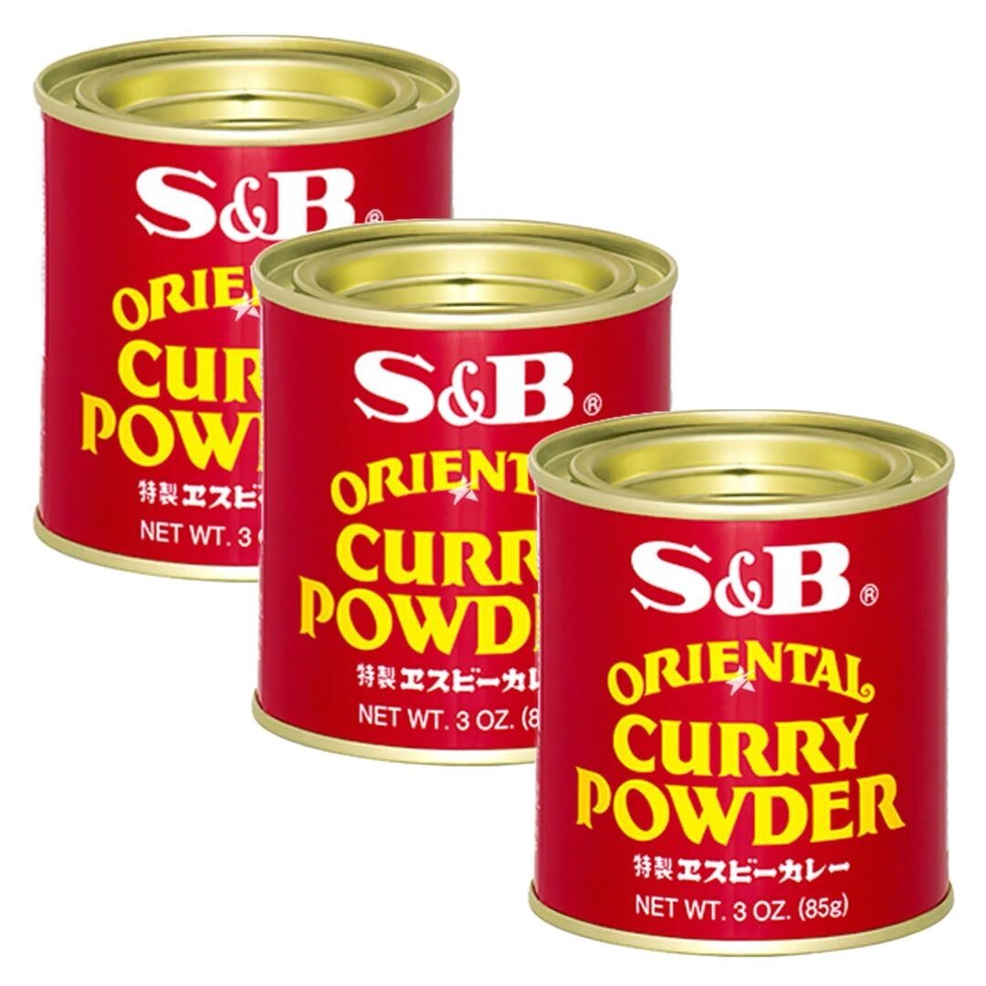 S&B Japanese Oriental Curry Powder - Japan Imported 85g (Pack of 3)