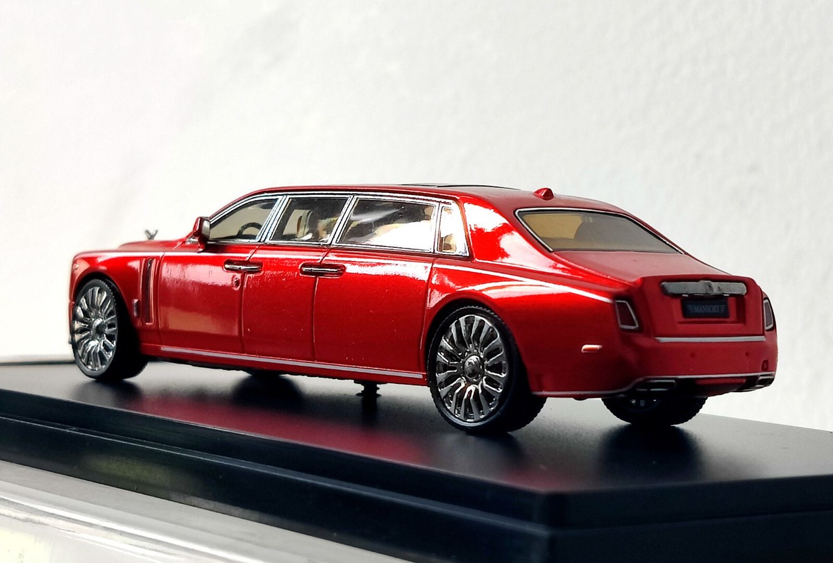 Mansory 1/64 Rolls-Royce Mansory Phantom VIII 8 Red | eBay