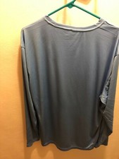 Sport-Tek Blue Long Sleeve Dri Fit Performance T-Shirt Size 2XL ST350LS
