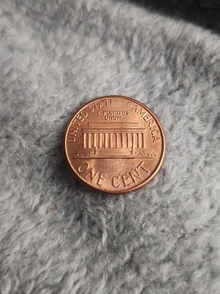 Rare Error 1990 No S Proof Lincoln One Cent In High Grade Die Deteriorating Rev - Image 3 of 4