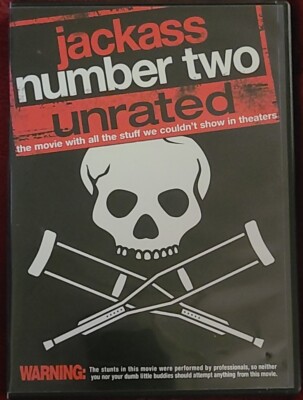Jackass Number Two DVD (2006) USED Very Good Condition Johnny Knoxville Steve-O