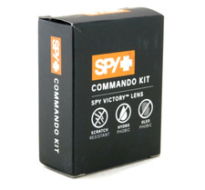 New SPY BOUNTY COMMANDO KIT / Clear ANSI Certified Victory Lenses carry case