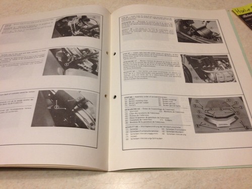 Honda Goldwing GL1100DX Gl 1100 Dx Dorado Manual Preparación Instalacion Manual - Imagen 5 de 7