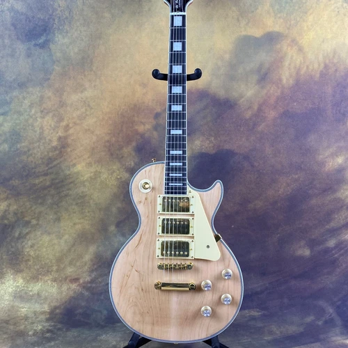 In Stock Maple Veneer Transparent Color Custom Electric Guitar Ships from USA