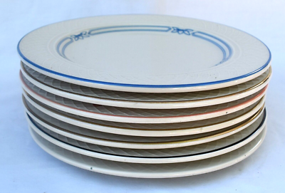 Homer Laughlin China - GOTHIC - Set of 7 - 8 1/4