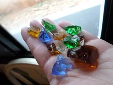 andara crystal - monatomic andara glass - 40 grams - MA1 - 11 pieces