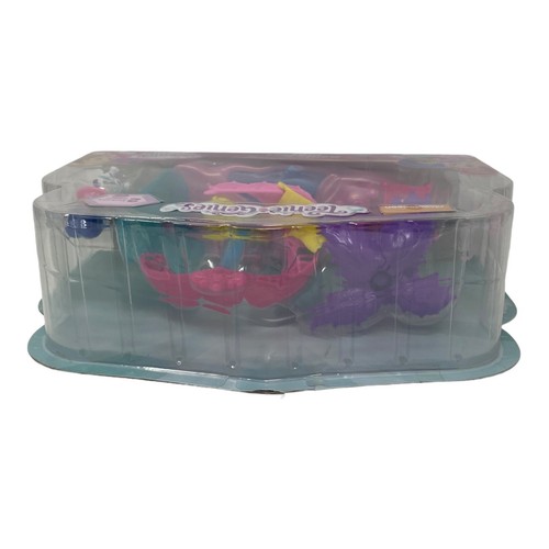 Shimmer & Shine Teenie Genies Beach Playset Dolls Nahal Tiger Zahramay NEW - Picture 5 of 6