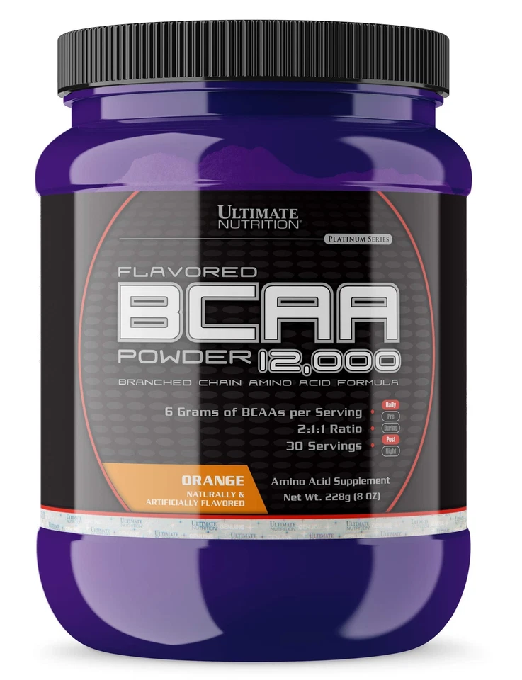 Polvo de BCAA con sabor Ultimate Nutrition - naranja, 30 porciones Foto 2 de 4