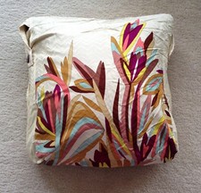 Missoni for Target duvet cover pillow case button closure exploding floral print