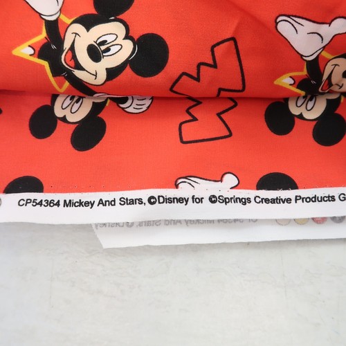 DISNEY M IS FOR MICKEY MOUSE CLASSIC STOFF POLYESTER BAUMWOLLMISCHUNG - Bild 2 von 5