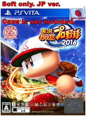 PS Vita JP Soft only PSV Live leistungsstarker Profi Baseball 2016