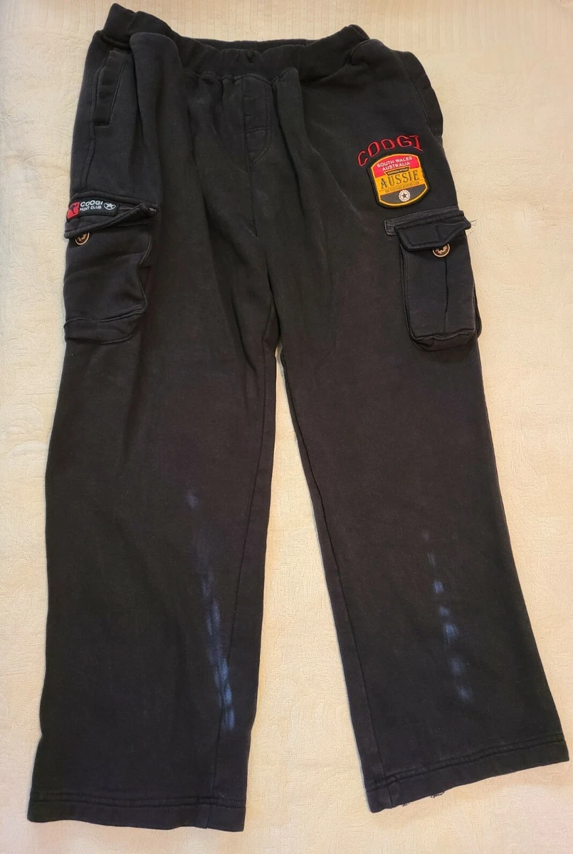 Men s Coogi Jogger Sweat Pants XXL Black S Wales Australia i eBay