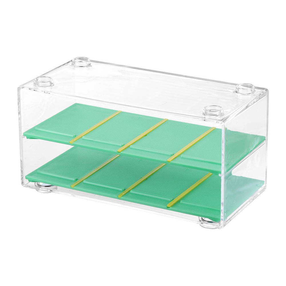 Clear Acrylic Display Case, Dustproof Showcase for Model Race Cars Wheels