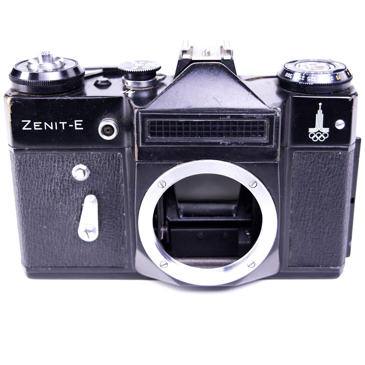 Zenit E Camera Body | Olympic edition | Black | M42 | Soviet Zenit E Camera Body | Olympic edition | Black | M42 | Soviet