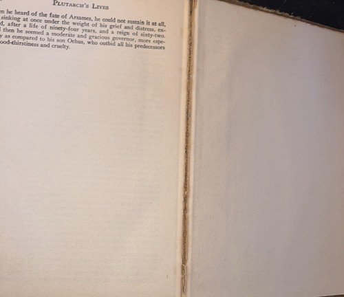 Plutarch Lives 1936 The Spencer Press The World’s Greatest Literature Volume 20 - Picture 11 of 16