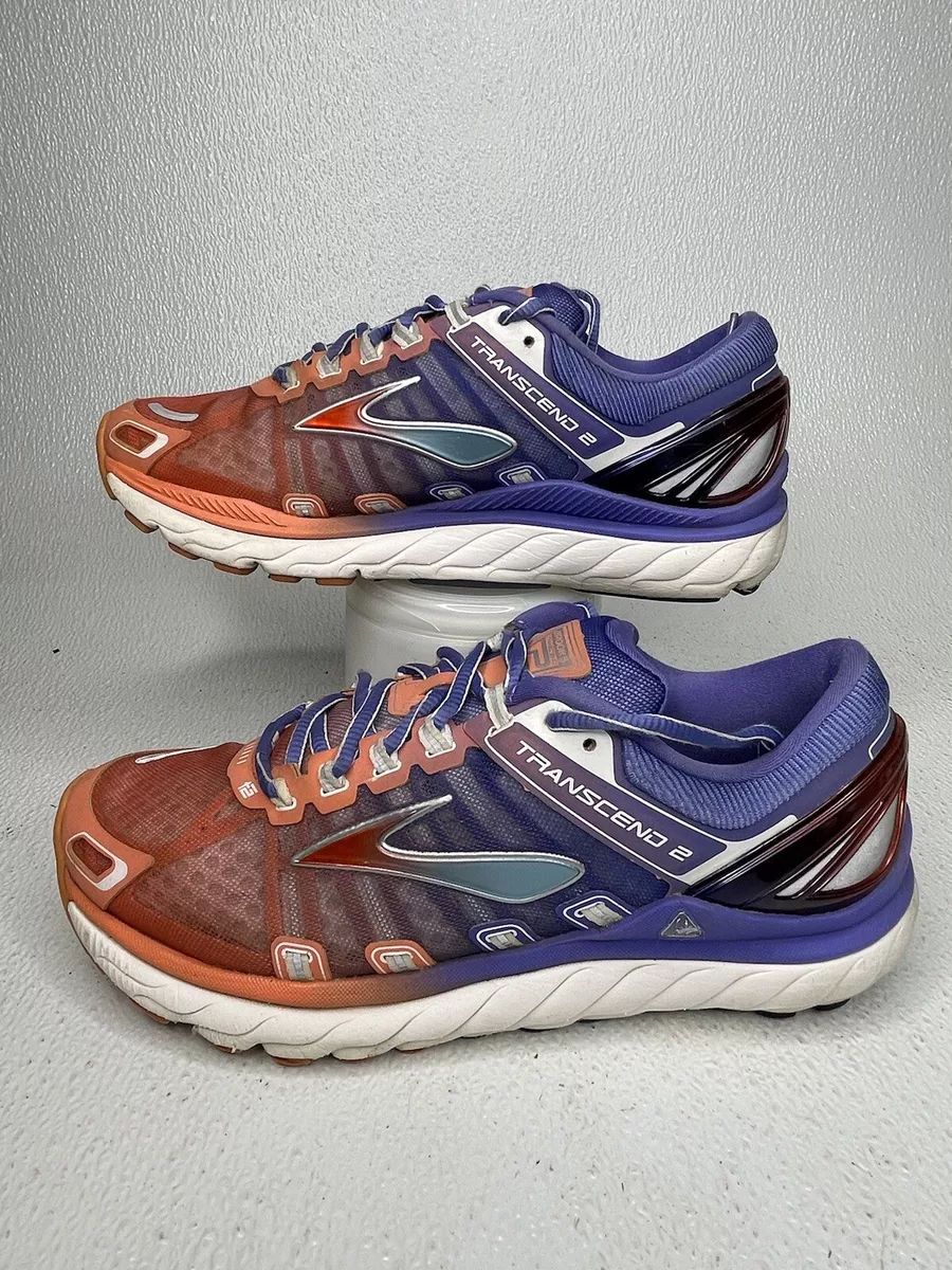 Brooks Transcend 2 Women s Blue Orange 120183 1B 802 Size 8 Med eBay