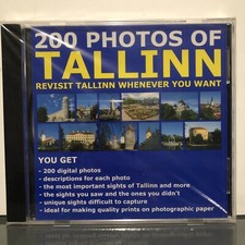 200 Digital Photos Of Tallinn Estonia On CD 2004 New Sealed