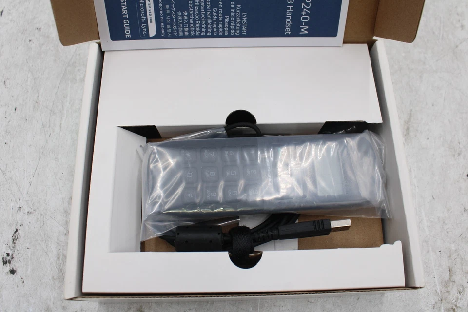 Plantronics Calisto P240 USB Unified Communications Handset Open Box Tested - Image 2 of 3