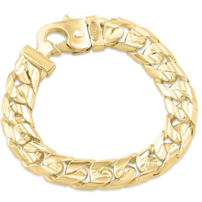 Cuban Link Bracelet Macys Mens Jewelry Bracelets Men's Cuban 14k