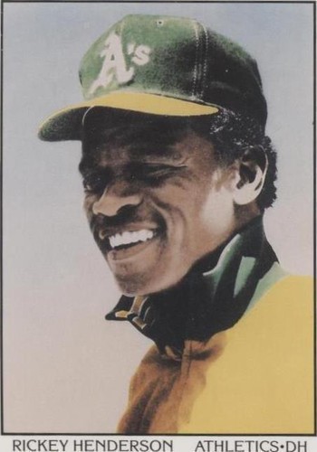 Rickey Henderson #208 1990 Sportflics | eBay