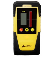 LD 8 Universal Rotary Laser Receiver Detector with Rod Clamp Dual Sided Digital