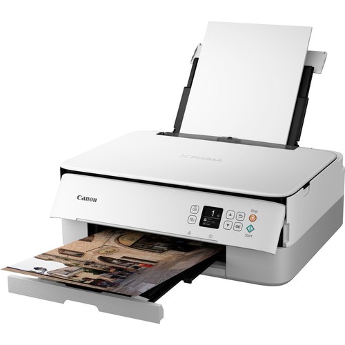 Canon PIXMA TS5351 Multifunktionsdrucker Weiß AirPrint USB Bluetooth WLAN - Bild 4 von 9