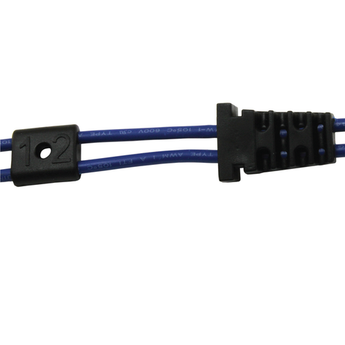 Peg Perego Blue Battery Connector 12 VOLT Gaucho, Gator, Sportsman WITH FUSE - Picture 5 of 6