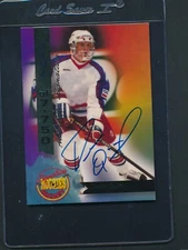 1994 Signature Rookies #26 Deron Quint Jets Signed Auto *D6777