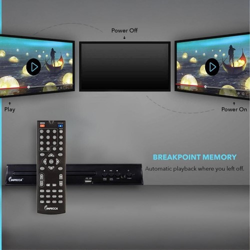 Impecca Compact Home DVD Player mit USB Wiedergabe - Bild 7 von 12