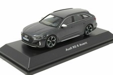 Minichamps 1/43 Audi RS6 Avant 2020 C8 Matte Daytona Gray Diecast Model New